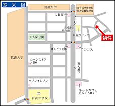 オクダマンション 0102 ｜ 茨城県つくば市天久保2丁目（賃貸アパート1K・1階・24.90㎡） その3