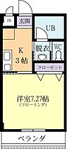 プレインつくば 0303 ｜ 茨城県つくば市春日4丁目（賃貸アパート1K・3階・23.40㎡） その2