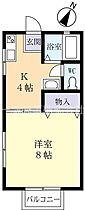 プランドール（小松） 0101 ｜ 茨城県土浦市小松2丁目（賃貸アパート1K・1階・26.40㎡） その2