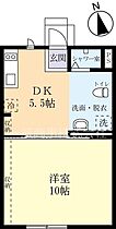 ものをもたないくらし 0103 ｜ 茨城県土浦市中高津3丁目（賃貸アパート1DK・1階・33.05㎡） その2