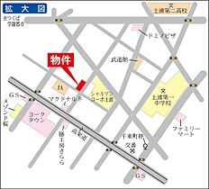 大国倶楽部 0307 ｜ 茨城県土浦市田中1丁目（賃貸マンション1K・3階・30.00㎡） その3