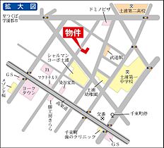 グレースコート 0105 ｜ 茨城県土浦市文京町（賃貸アパート1LDK・1階・38.92㎡） その3