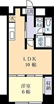 カズサコーポ 0601 ｜ 茨城県土浦市川口1丁目（賃貸マンション1LDK・6階・40.50㎡） その2