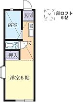 K’s　court 0203 ｜ 茨城県稲敷郡阿見町大字青宿（賃貸アパート1K・2階・19.87㎡） その2