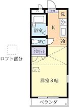 サンコーポ東 0106 ｜ 茨城県稲敷郡阿見町岡崎2丁目（賃貸アパート1K・1階・24.10㎡） その2