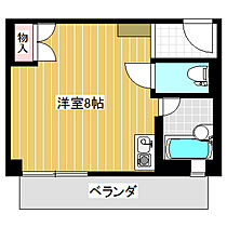 アムール奥井 141 ｜ 富山県富山市奥井町（賃貸マンション1R・4階・21.30㎡） その2