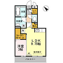 D-room五福 205 ｜ 富山県富山市五福（賃貸アパート1LDK・2階・36.57㎡） その2