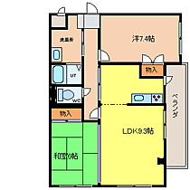 ベルオーク大野 301 ｜ 富山県高岡市大野（賃貸アパート2LDK・3階・60.48㎡） その2