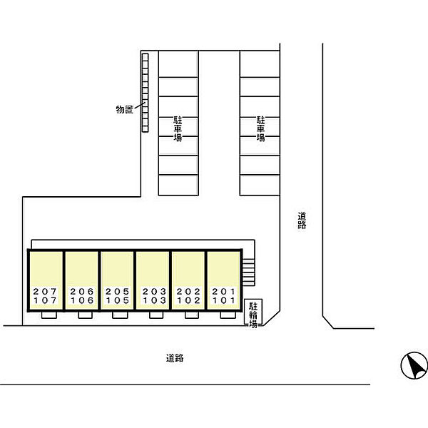 画像11:駐車場配置図