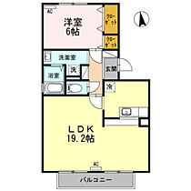 フレマリール91 A 102 ｜ 富山県高岡市長慶寺（賃貸アパート1LDK・1階・56.30㎡） その2