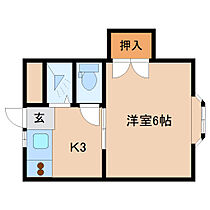 コーポタムラ  ｜ 奈良県奈良市北市町（賃貸マンション1K・2階・19.00㎡） その2