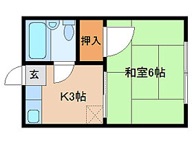 ハイツ一条II  ｜ 奈良県奈良市法蓮町（賃貸アパート1K・1階・17.00㎡） その2