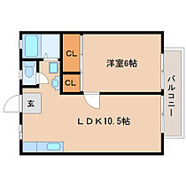 ル・ヴァン・クレール 203 ｜ 奈良県奈良市北之庄西町1丁目（賃貸マンション1LDK・2階・34.02㎡） その2