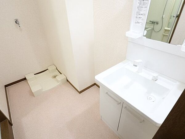 画像11:スペースが確保できる洗面所です