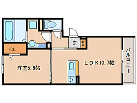 京都府木津川市木津宮ノ裏（賃貸アパート1LDK・2階・40.20㎡） その2