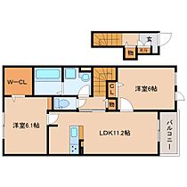 ソレアード泉川C  ｜ 京都府木津川市加茂町里宇留志（賃貸アパート2LDK・2階・59.09㎡） その2