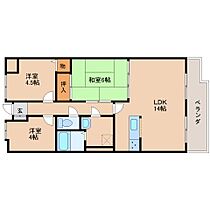 奈良県奈良市西木辻町（賃貸マンション3LDK・3階・69.30㎡） その2