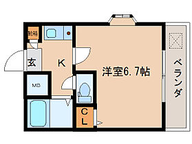 コーポユニオンハート  ｜ 奈良県奈良市中御門町（賃貸マンション1K・3階・19.50㎡） その2