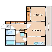 奈良県奈良市西木辻町（賃貸アパート1LDK・3階・43.89㎡） その2