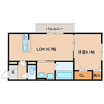 ジュ―ンベリーガーデン  ｜ 奈良県奈良市三条桧町（賃貸アパート1LDK・1階・41.95㎡） その2