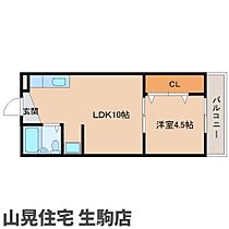 奈良県生駒市西旭ケ丘（賃貸マンション1LDK・3階・30.24㎡） その2