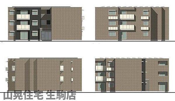 奈良県生駒市中菜畑2丁目(賃貸マンション2LDK・1階・65.39㎡)の写真 その9