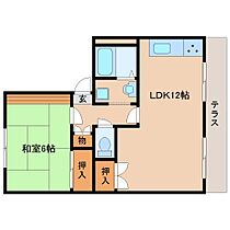 奈良県生駒市東生駒1丁目（賃貸アパート1LDK・1階・41.71㎡） その2