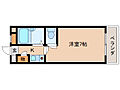 シティパレス21東生駒P-3B2階3.3万円