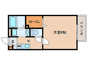 奈良県奈良市中山町（賃貸アパート1K・2階・27.08㎡） その2