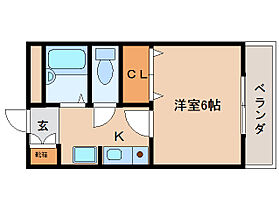 奈良県奈良市宝来2丁目（賃貸マンション1K・1階・20.80㎡） その2