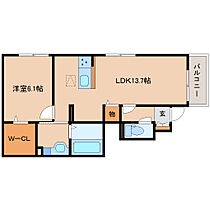 奈良県奈良市中山町（賃貸アパート1LDK・1階・48.23㎡） その2