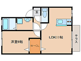 奈良県奈良市中山町（賃貸アパート1LDK・1階・40.29㎡） その2