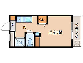 奈良県奈良市西大寺新町1丁目（賃貸マンション1R・2階・15.66㎡） その2