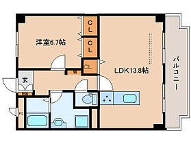 奈良県奈良市山陵町（賃貸マンション1LDK・2階・54.00㎡） その2