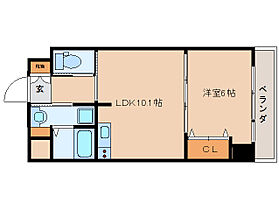 奈良県奈良市秋篠早月町（賃貸マンション1LDK・3階・39.56㎡） その2