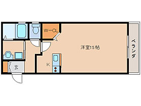 奈良県奈良市西大寺野神町2丁目（賃貸アパート1R・2階・36.51㎡） その2