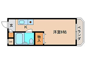 奈良県奈良市あやめ池南2丁目（賃貸マンション1R・4階・17.60㎡） その2