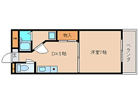 ルミエール  ｜ 奈良県奈良市学園南3丁目（賃貸マンション1DK・2階・29.30㎡） その2