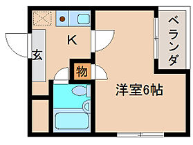 奈良県奈良市学園朝日町（賃貸マンション1K・1階・18.50㎡） その2