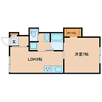 奈良県奈良市鳥見町3丁目（賃貸マンション1LDK・1階・36.00㎡） その2