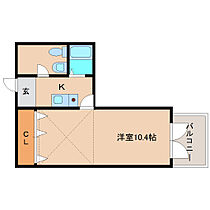 奈良県奈良市帝塚山6丁目（賃貸マンション1K・2階・28.50㎡） その2