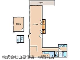 ラ　シーニョ  ｜ 奈良県生駒市鹿ノ台南2丁目（賃貸一戸建1R・2階・8.70㎡） その2