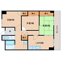 フォレスト神宮前 307 ｜ 奈良県橿原市久米町577（賃貸マンション3LDK・4階・63.00㎡） その2