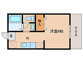 リバーハウス 101 ｜ 奈良県橿原市新口町240（賃貸アパート1R・1階・23.77㎡） その2