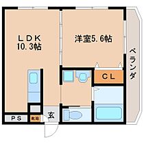 コスモマンション神宮駅前館 301 ｜ 奈良県橿原市久米町575-1（賃貸マンション1LDK・3階・31.18㎡） その2