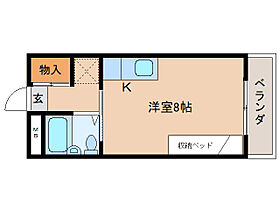 奈良県橿原市大久保町333-3（賃貸マンション1R・1階・21.30㎡） その2