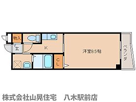 奈良県橿原市南八木町1丁目4-13（賃貸マンション1K・1階・32.45㎡） その2