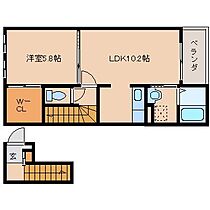 奈良県橿原市出合町160-1（賃貸アパート1LDK・2階・43.80㎡） その2