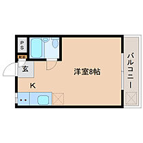 奈良県橿原市中曽司町287-4（賃貸マンション1R・2階・18.50㎡） その2