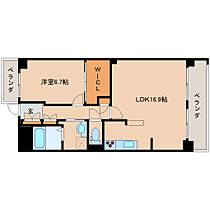 フォレストヒルズ八木駅前 504 ｜ 奈良県橿原市内膳町1丁目1-47（賃貸マンション1LDK・6階・57.02㎡） その2